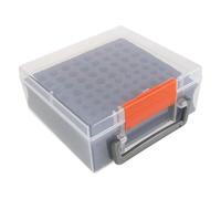 LALAFINA Boîte de Rangement Compartiments Multiples, Protection Anti-Fuite en Plastique pour Piles AAA et AA pour Organisation Tiroir la Maison