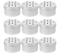 LALAFINA Boîte d'Entraînement Olfactif pour Chien 120Ml Outil de Dressage à L'Odeur en Aluminium Couvercle à Trous pour Stimulation Olfactive Stress, Kit pour Dressage Professionnel