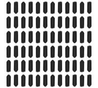 LALAFINA Bouchons de Sortie d'air Capuchons Protecteurs de Filetage 300 Pièces pour Aquarium en PVC Noir de Bruit Adaptés pour Aquarium Domestique et Bureau