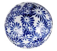 LALAFINA Boule Décorative D’Aquarium Flottante en Céramique, Couleur Vive | Décor Compact à Bords Non Abrasifs, pour Bac à Betta, Eau en Verre, DIY et Vase Style Aléatoire