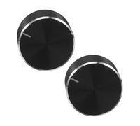 LALAFINA Bouton de Commande du Variateur de Lumière Rotatif 6Mm Lot de 2 Remplaçable Matériau Plastique Robuste pour Guitare Éclairage Résidentiel Commercial Fiabilité à Long