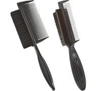 LALAFINA Brosses à Cheveux Coiffer et Nettoyer Cheveux Lot de 2 en ABS Poils en Nylon, Légères Salon