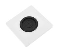 LALAFINA Cache Prise Murale Type avec Trou et Protège Fil Panneau Décoratif Blanc Adaptable pour Boîtier Électrique Installation Facile pour Maison et Bureau