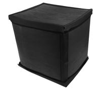 LALAFINA Caisson Insonorisé Noir pour Pompe à Eau Isolation des Vibrations et Matériau en Mousse, Couverture D'insonorisation Robuste pour Systèmes d'eau et Espaces de Travail