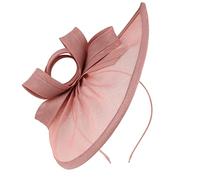 LALAFINA Chapeau bibi Bandeau Derby Chapeau Nude Rose Église Top Chapeau Tea Party Femmes Chapeau Coiffe Élégante Coiffe E8Y54B13Q6V180I3FR, Taille Unique