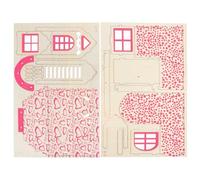 LALAFINA Château Accessoire Étage en Double Hamster pour Maison Bois à Cachette et Aire de Jeu Échelle de pour Petits Rongeurs pour Cage de Hamster Nain