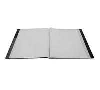 LALAFINA Classeur à Partitions Musicales A4 Noir en Abs avec Capacité de 80 Pages, Finition Mate Élégante et Design Simple pour Organisation et Stockage de Musique