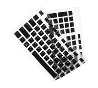 LALAFINA Clavier Filaire Protection Compatible avec Dell Noir Protege Clavier Ordinateur Eclaboussures Et Poussiere Housse Silicone