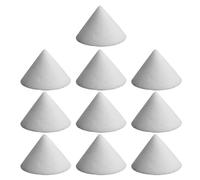 LALAFINA Clous de Support pour Four à Poterie 10 Pièces en Oxyde d'Aluminium pour Cuisson Céramique et Argile Finition Soignée