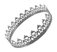 LALAFINA Couronne Creuse Vintage en Fer pour Homme, Accessoire Léger et Polyvalent pour Costume de Prince, pour Cosplay et Soirées Costumées
