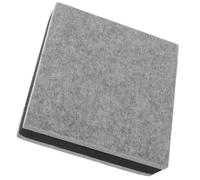 LALAFINA Coussinets D'isolation pour Caisson de Basses en Polyester, Protection du Sol Bruit, Support Stable pour Home Cinéma et Studio Audio