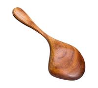 LALAFINA Cuillère à Sauce Légère et Sûre Marron en Matériau Synthétique pour Cuisiner Cuisine pour Garçon et Filles et Adultes