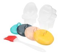 LALAFINA Cuiseur à Œufs Brosse pour -ondes en Plastique Résistant la Chaleur Moule à Œufs Vapeur Couleur Aléatoire pour