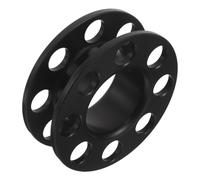 LALAFINA Dévidoir de Plongée en Aluminium 20 M Moulinet à Roue de Ligne de Plongée Salée Compact pour Grotte Épave Kayak et Pêche sous-Marine