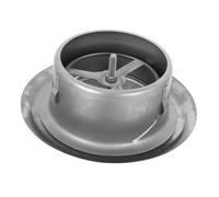 LALAFINA Diffuseur Air Rond Acier Inoxydable pour Ventilation Intérieure et Extérieure Bouche Extraction Réglable pour Plafond et Mur Système Central Aération