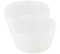 LALAFINA Doublure de Tonneau pour Sauna en Plastique Blanc Réutilisable et Résistante la Déformation, Accessoire Multifonctionnel pour Spa et Piscine