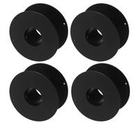 LALAFINA Enrouleur de Câble Électrique en Plastique Noir, Bobine de Fil 69 Type, Support Portable pour Rallonge, Organisateur de Rallonges Électriques Polyvalent et Léger, Rangement