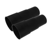 LALAFINA Ensemble de Protections pour vérin de Chaise de Bureau, Ensemble de Housses de Chaise télescopiques, Plastique Noir, Lot de 2, Protection Contre la poussière, pour Fauteuil