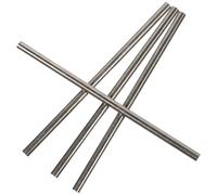 LALAFINA Épingles Solides Argentées Lot de 4 Rivets en Cuivre Massif pour Poignée de Couteau Garantissant une Fixation Fiable et Évitant le Desserrage et de Pelle