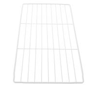 LALAFINA Étagère Métallique Blanche 17×35 Cm pour Congélateur, Séparateur en Maille Robuste, Organiseur de Rangement pour Réfrigérateur, Optimisation Compartiments et Circulation D’air,