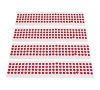 LALAFINA Étiquettes autocollantes pour protection de caméra selfie de smartphone et objectif d'ordinateur portable, lot de 400 pièces PET, adhésives, pour usage sur plusieurs appareils, 1