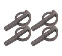 LALAFINA Goupilles de Verrouillage pour Échafaudage 4 Pièces en Acier Fixation pour Montage Rapide Accessoires Sûrs et Compatibles sur Chantier