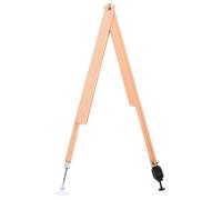 LALAFINA Grand Compas Pédagogique en Bois de Hêtre Grand Format 1 PC Compas à Dessin pour Travail du Bois et Mathématiques Porte-Stylo Sécurisé Diamètre Jusqu’À 120 CM Outil Scolaire