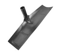 LALAFINA Grattoir à Métaux Robuste en Acier Manganèse pour Jardinage et Élevage, Pelle à Gratter Puissante pour Déjections Bovines et Fientes de Volaille, Outil Noir Solide