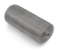 LALAFINA Grillage Résistant la Rouille en Acier Inoxydable Anti-rongeurs Argenté Simple à Utiliser Bouche-trou pour Jardin et Maison pour Trous de Souris