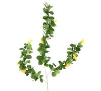 LALAFINA Guirlande de Branches de Citronnier Artificielles Réalistes en Plastique sans Entretien pour Décoration Murale D'été pour Banquet et Maison