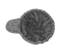 LALAFINA Hamac pour Arbre à Chat Grand Modèle Panier Profond en Tissu Peluche et Anneau en Acier, Facile à Nettoyer, Sécurisé, Adapté pour Installation sur Arbre à Chat