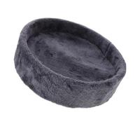 LALAFINA Hamac pour Chat Rond en Bois avec Coussin en Polaire, Accessoires pour Arbre à Chat, Installation Simple et Lavable, Confort des Petits Animaux