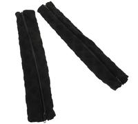 LALAFINA Housse d'Accoudoir pour Chaise de Bureau Extensible Protection Anti-Dérapante en Tissu Élastique pour Fauteuil de Jeu et Bureau 1 Paire