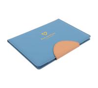 LALAFINA Housse de Protection pour Certificat de Naissance Cuir Synthétique Bleu Manchon Pratique et Élégant pour Certificat