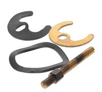 LALAFINA Kit de Fixation Robinet Monotrou Accessoire pour Évier de Cuisine Installation Facile et Sécurisée Complet pour Robinet de Cuisine et Salle de Bain Couleur des