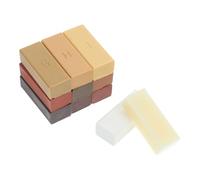 LALAFINA Kit de Réparation Cire Résine 11pcs pour Parquet Bois et Linoléum, Application Polyvalente et Réparation sans Joint, pour Bricolage DIY