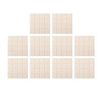LALAFINA Lot de 10 Bases en Céramique Blanches pour Aquarium Support de Reproduction et Élevage de Coraux Base Carrée 3X3 CM Compatible Fragments de Récifs Coralliens Accessoires pour