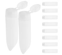 LALAFINA Lot de 10 Flacons Souples de Voyage en Plastique 30ml, Contenants Cosmétiques Rechargeables, Faciles à Nettoyer et Anti-casse, pour Lotions et Shampoings en Déplacement