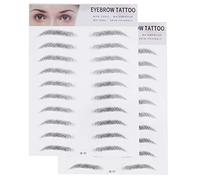 LALAFINA Lot de 2 Sourcils Sourcils Outil Imitation Sourcils Autocollants de Transfert de Sourcils Autocollants de Postés