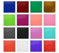 LALAFINA Lot de 36 Feuilles de Papier Transfert Thermique Sublimation pour T-shirts Clairs et Objets Diy, Matériau Léger Pvc Autocollant, Compatible pour Tasse et Coussin Plusieurs styles