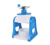 LALAFINA Machine à Glace Manuel Mini Broyage de Glace pour Cocktails et Smoothies Facile à Utiliser Nettoyer Design Détachable
