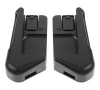 LALAFINA Manette de Jeu Mobile Légère 2-en-1 en Abs Compatible Divers Jeux, Poignée Solide et Design Séparables pour Téléphone Portable Noir