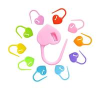 LALAFINA Marqueurs De Mailles pour Tricot Et Crochet pour Loisirs Créatifs, 30 Pièces Transparentes, Anneaux Légers Multifonctions, Adaptés Aux Amateurs De Couture Et DIY, Utilisation Toute L’année