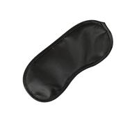 LALAFINA Masque de Sommeil Noir en Polyester Confortable 2 Bandes Élastiques, Visière Douce Yeux, pour Dormir en Voyage Train