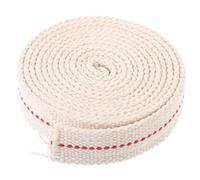 LALAFINA Mèche de Lampe à Pétrole en Coton 100% Pur, 2,5 Cm de Diamètre, Longueur 2 M, pour Lampes à Huile et Lanternes à Kérosène, Accessoire de Remplacement sans Odeur, Combustion