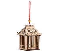 LALAFINA Mini Cage à Sauterelles en Bois Sûre et Facile à Utiliser pour Garçon et Filles, pour Transporter et Élever des Insectes en Toute Sécurité
