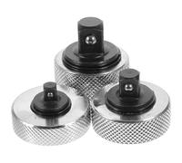 LALAFINA Mini liquet en Acier Argenté, 3 Pièces, Ensemble Compact pour Travaux Efficaces, Facile à Transporter, pour Visser Espaces Restreints