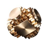 LALAFINA Mini Jouets Cubes en Laiton pour Décompression et Soulagement Stress, Gyroscopique Créatif et Attrayant pour Adultes et Garçon et Filles