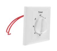 LALAFINA Minuterie Électrique Numérique pour Prise Intérieure Compte Automatique avec Arrêt Sécurisé pour Appareils Électriques pour Chauffe Eau et Ventilateurs et Configuration Facile