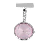 LALAFINA Montre Infirmière Pendentif à Quartz pour Médecin, Cadran Facile à Lire, Design en Alliage et Verre, Étanche, pour Centre Médical et Personnel Médical